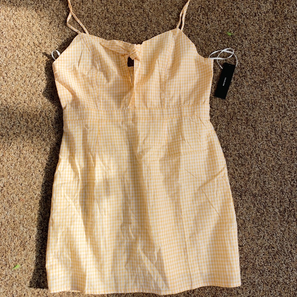 LULUS NWT YELLOW DRESS